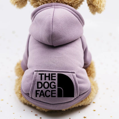 Winter Dog Hoodies Sweatshirt Jacket Warm Fashion Pet Coat Chihuahuas Bulldog Costume Puppy Pet Autumn