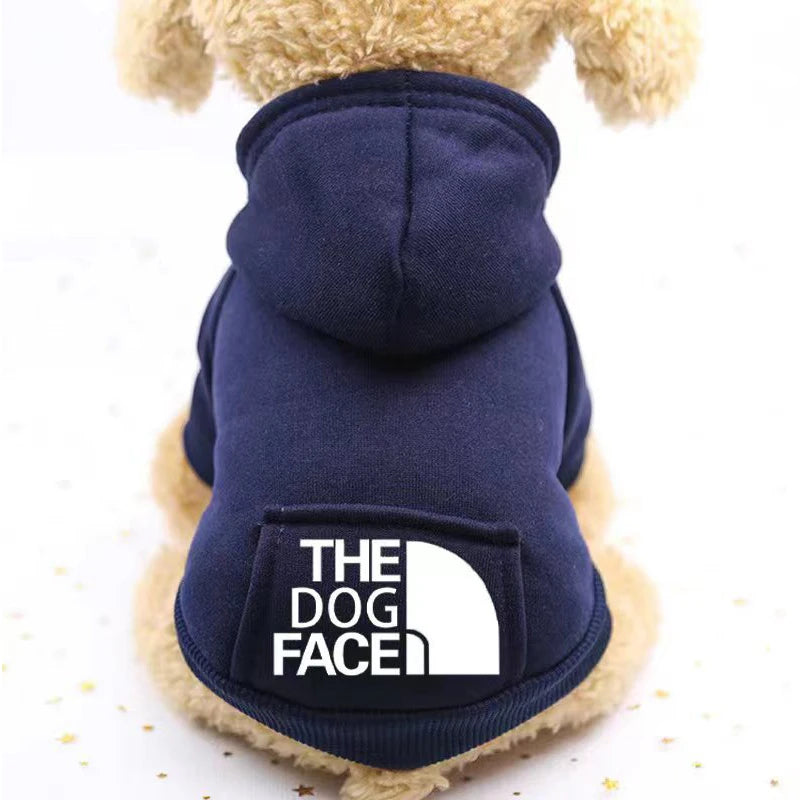Winter Dog Hoodies Sweatshirt Jacket Warm Fashion Pet Coat Chihuahuas Bulldog Costume Puppy Pet Autumn